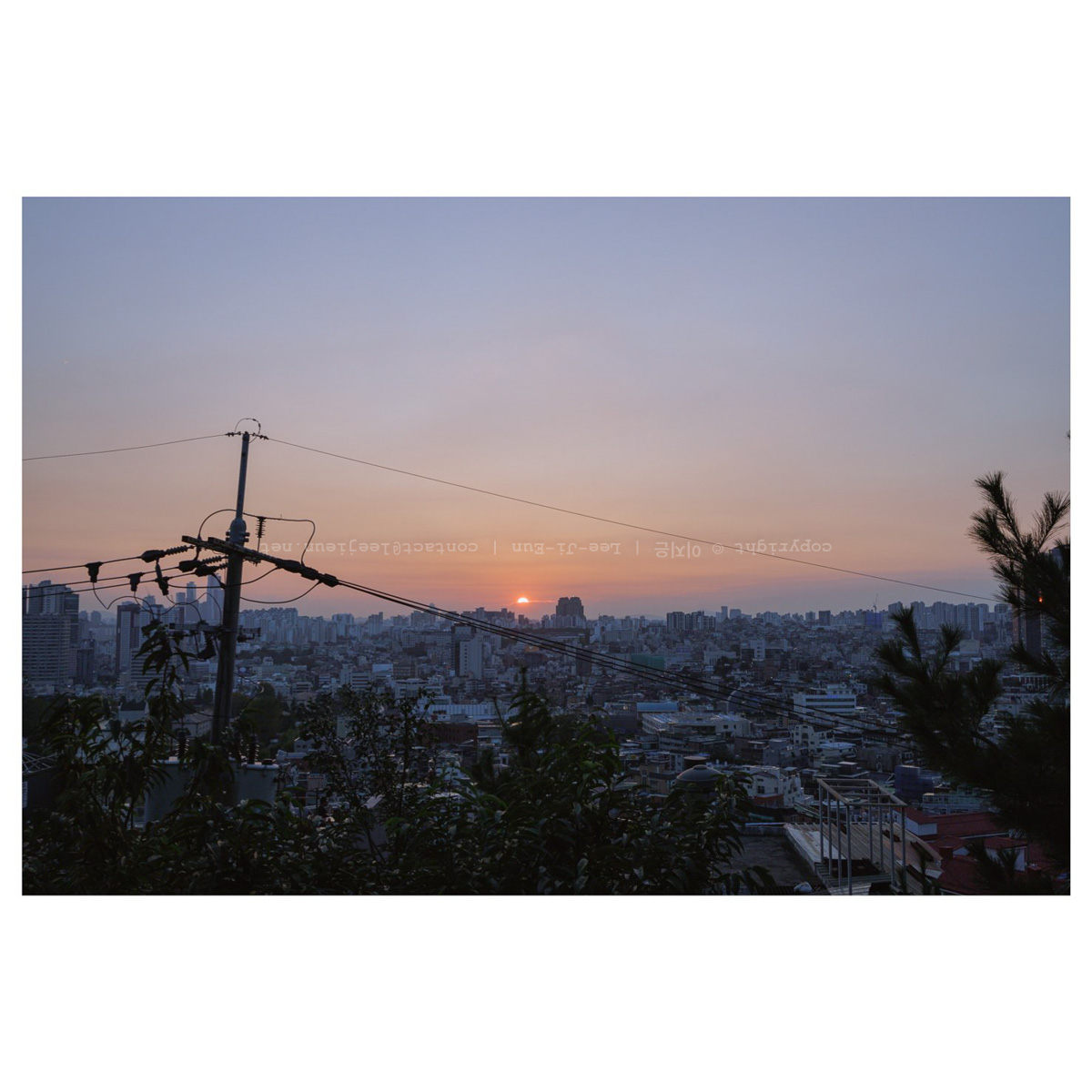 오늘도 넘어가는 해